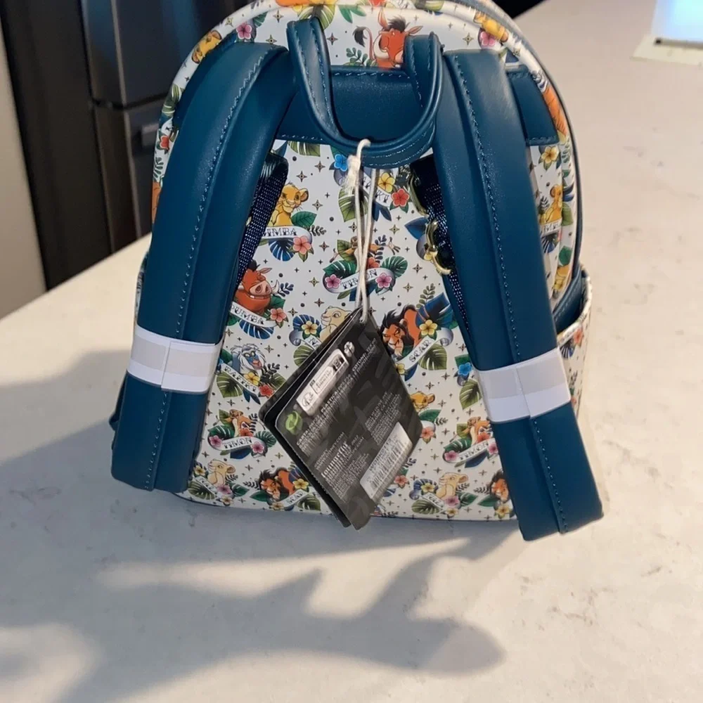 NWT Disney Loungefly Lion King Tattoo Mini Backpack